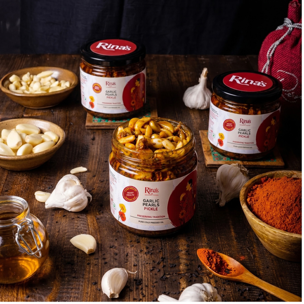 Garlic Pearls Pickle | Lehsun Ka Achar