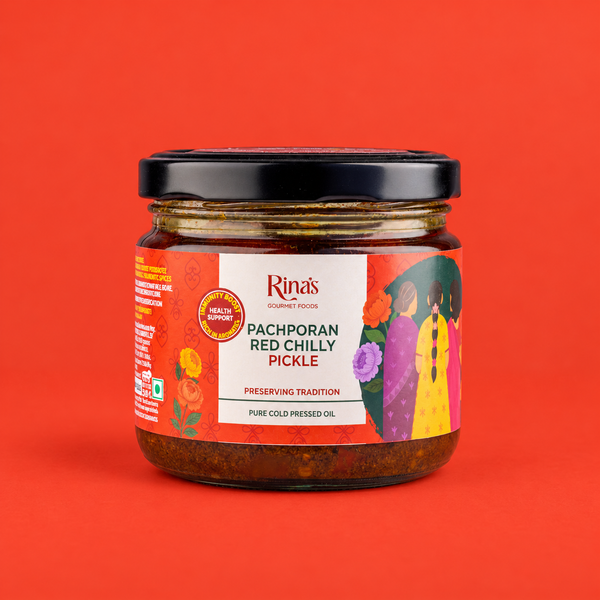 Pachporan Red Chilly Pickle | Laal Mirchi ka Achar