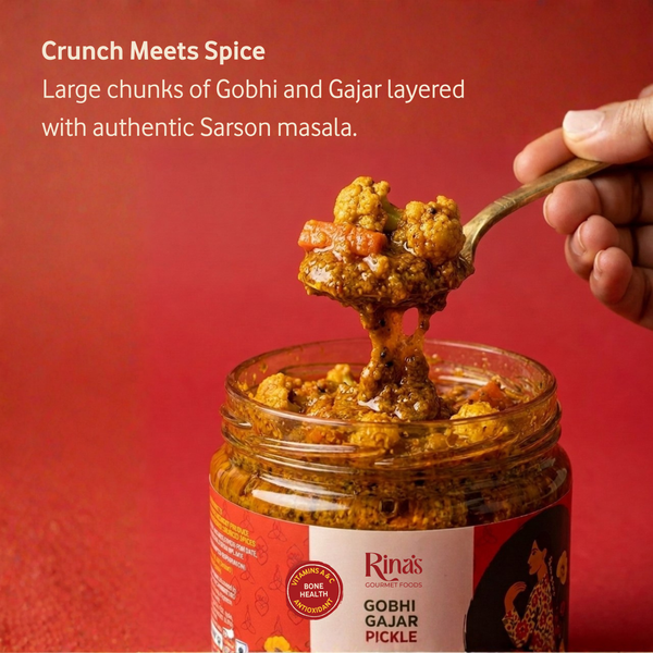 Gobhi Gajar Pickle | Gobhi Gajar Achar