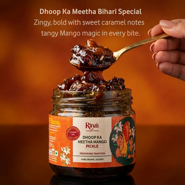 Dhoop ka Meetha Mango Pickle | Sun Cured Mango Sweet Achar