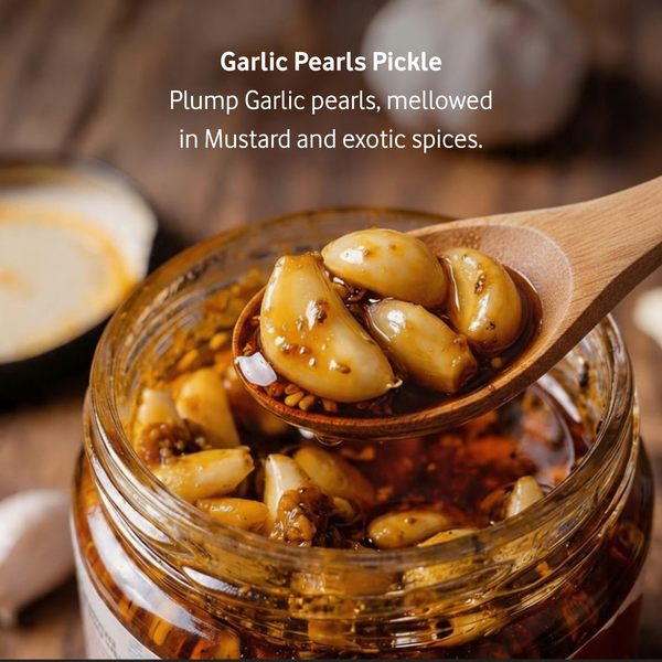 Garlic Pearls Pickle | Lehsun Ka Achar