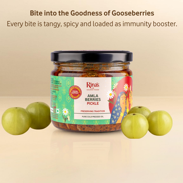Amla Berries Pickle | Gooseberry Achar