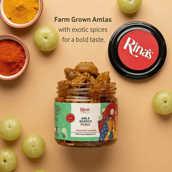 Amla Berries Pickle | Gooseberry Achar