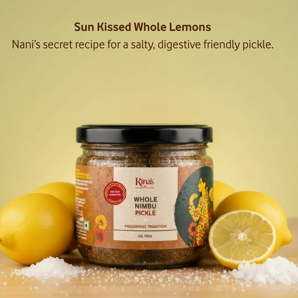 Whole Nimbu Pickle | Nimki