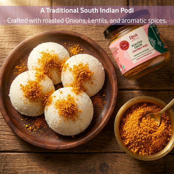Roasted Onion - Chutney Pudi