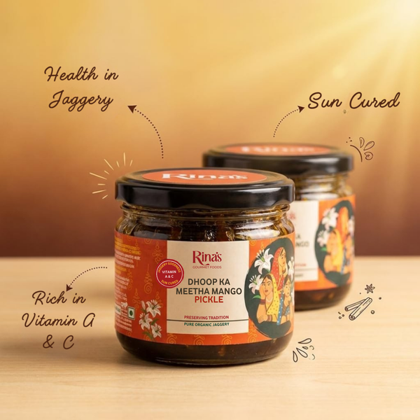 Dhoop ka Meetha Mango Pickle | Sun Cured Mango Sweet Achar