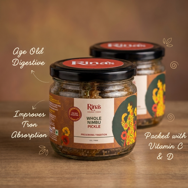 Whole Nimbu Pickle | Nimki