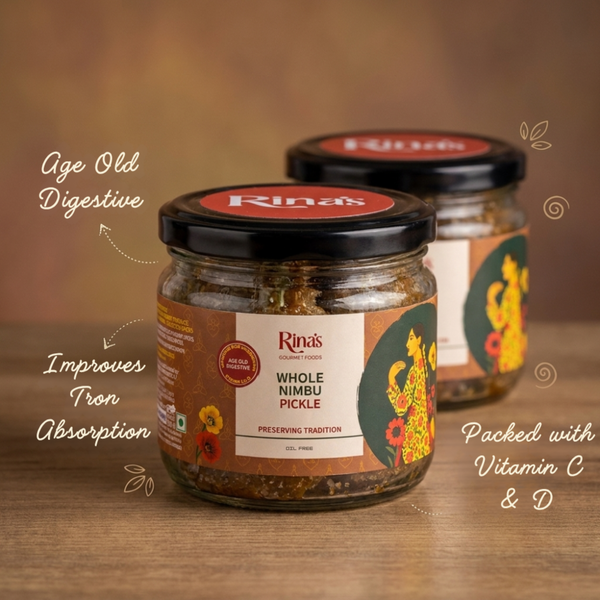 Whole Nimbu Pickle | Nimki