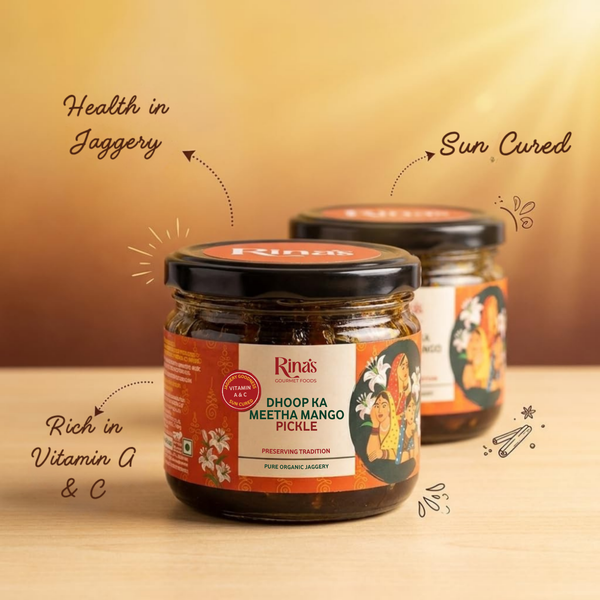 Dhoop ka Meetha Mango Pickle | Sun Cured Mango Sweet Achar