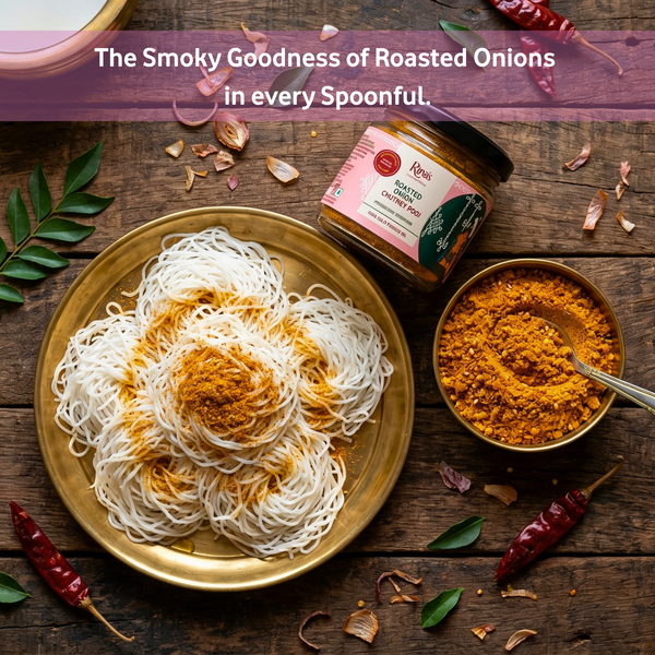 Roasted Onion - Chutney Pudi