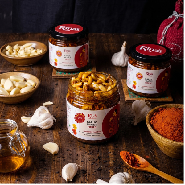 Garlic Pearls Pickle | Lehsun Ka Achar