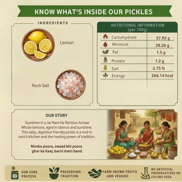 Whole Nimbu Pickle | Nimki