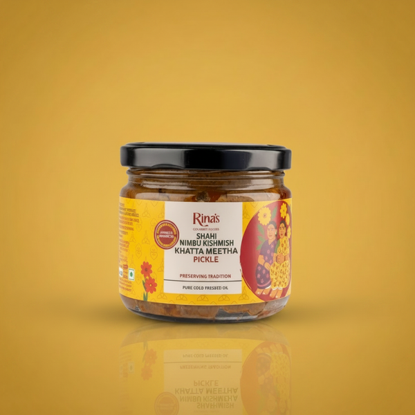 Shahi Nimbu Kishmish Khatta Meetha Pickle