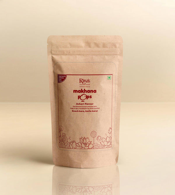 Achari Makhana Pops