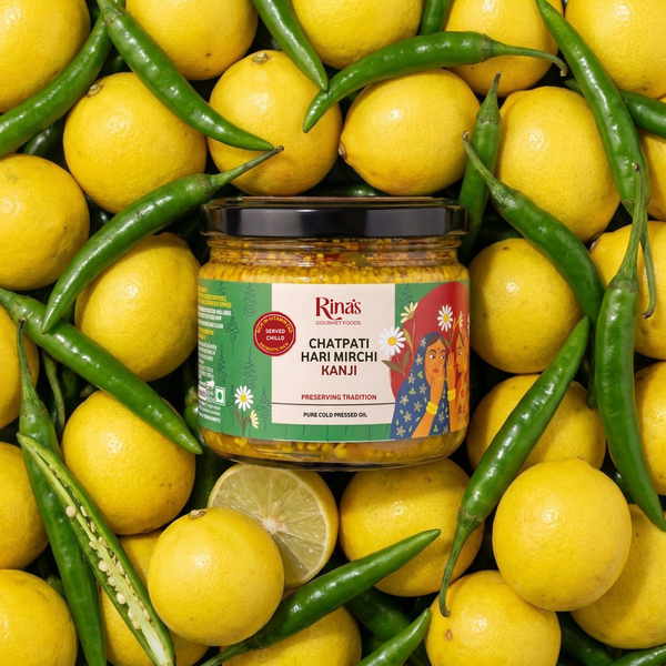Chatpati Hari Mirchi Kanji | With Pure Lemon Juice