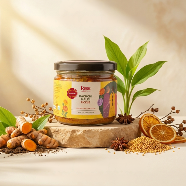 Kachchi Haldi Pickle | Fresh Turmeric Achar