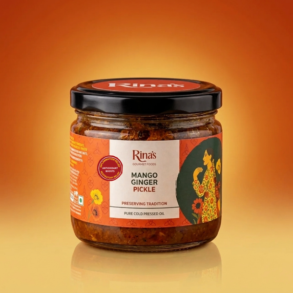 Mango Ginger Pickle | Mangai Inji Thokku
