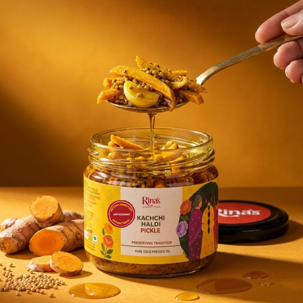 Kachchi Haldi Pickle | Fresh Turmeric Achar