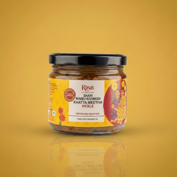 Shahi Nimbu Kishmish Khatta Meetha Pickle