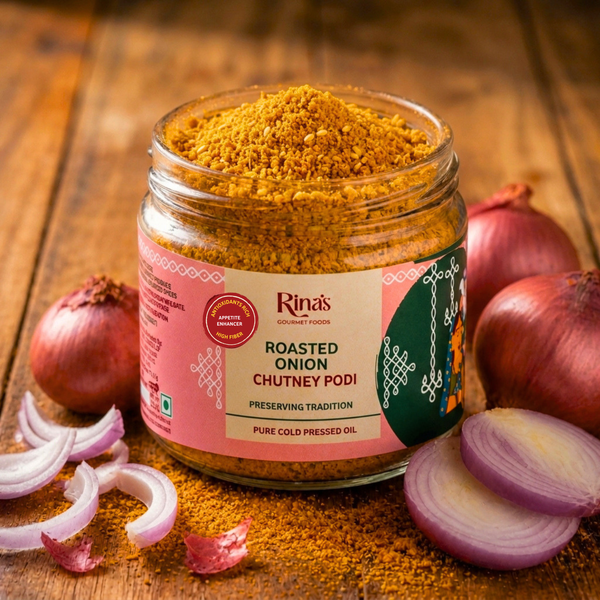 Roasted Onion - Chutney Pudi