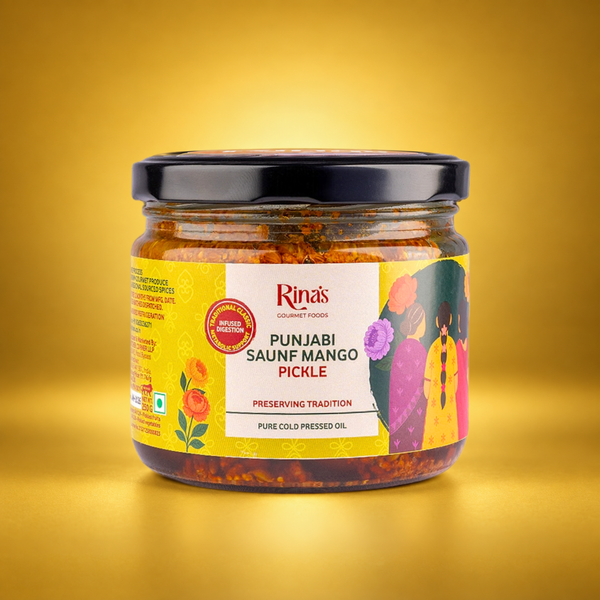 Punjabi Saunf Mango Pickle | Aam Ka Achar