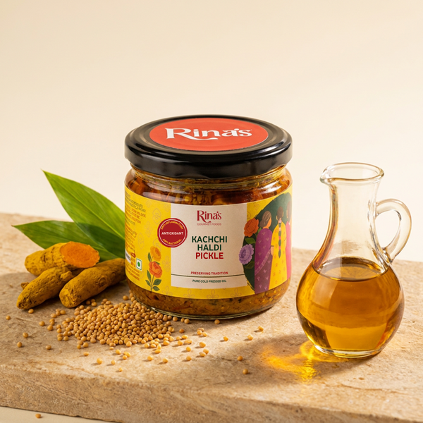 Kachchi Haldi Pickle | Fresh Turmeric Achar