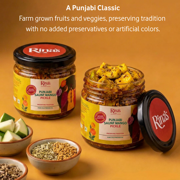 Punjabi Saunf Mango Pickle | Aam Ka Achar
