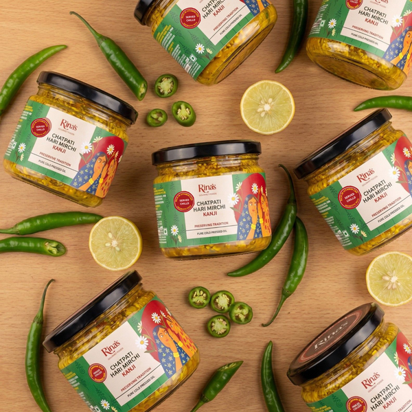 Chatpati Hari Mirchi Kanji | With Pure Lemon Juice
