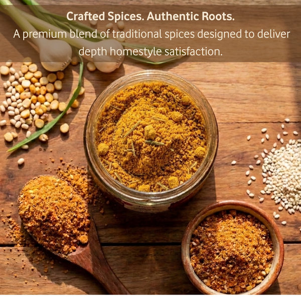 Green Garlic Leaves - Chutney Podi