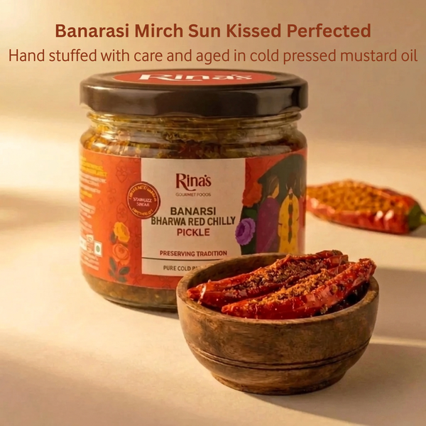 Banarsi Bharwa Red Chilly Pickle | Laal Mirchi Achar