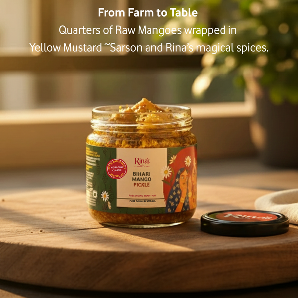 Bihari Mango Pickle | Traditional Aam Ka Achar