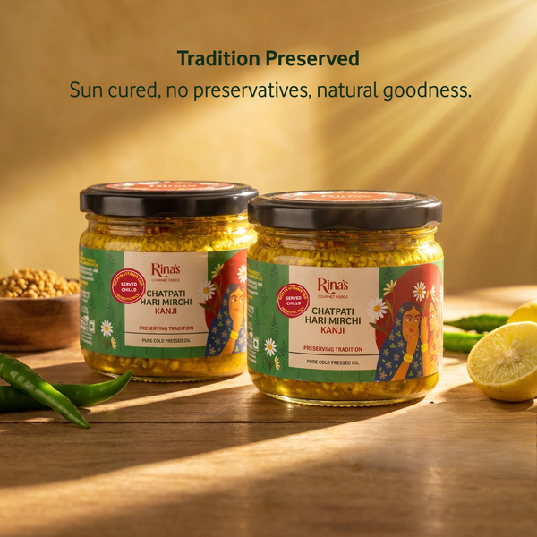 Chatpati Hari Mirchi Kanji | With Pure Lemon Juice
