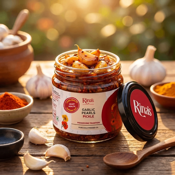 Garlic Pearls Pickle | Lehsun Ka Achar