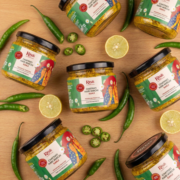 Chatpati Hari Mirchi Kanji | With Pure Lemon Juice