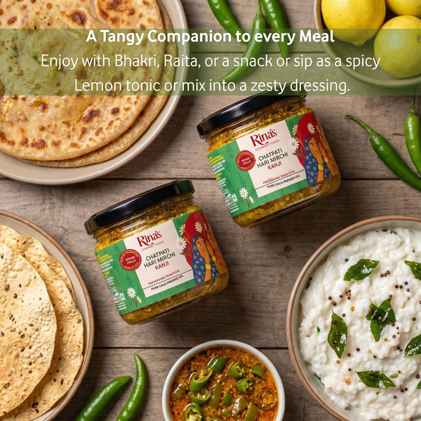 Chatpati Hari Mirchi Kanji | With Pure Lemon Juice