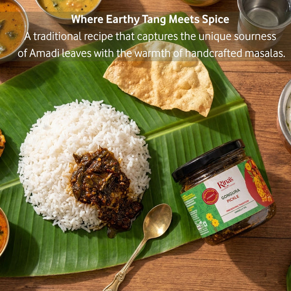 Gongura Pickle | AmadiAchar