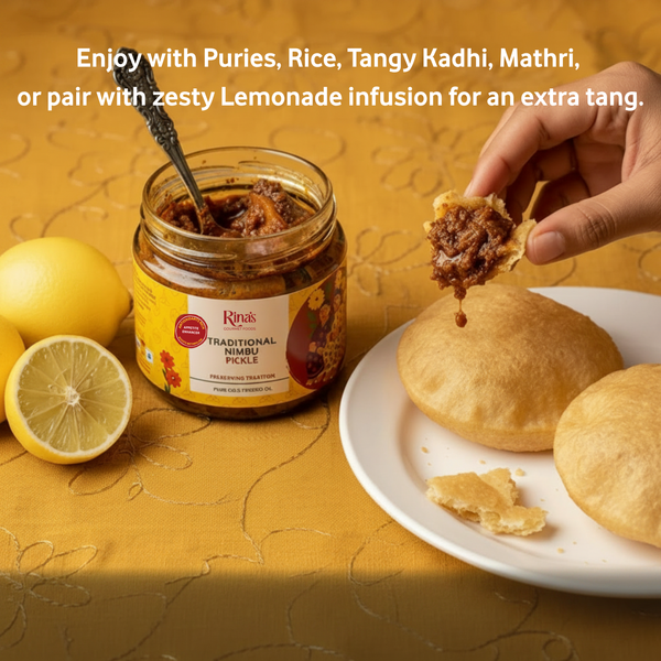 Traditional Nimbu Pickle | Nimbu ka Khatta Achar