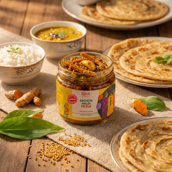 Kachchi Haldi Pickle | Fresh Turmeric Achar