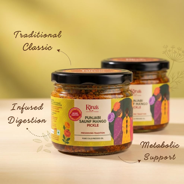 Punjabi Saunf Mango Pickle | Aam Ka Achar