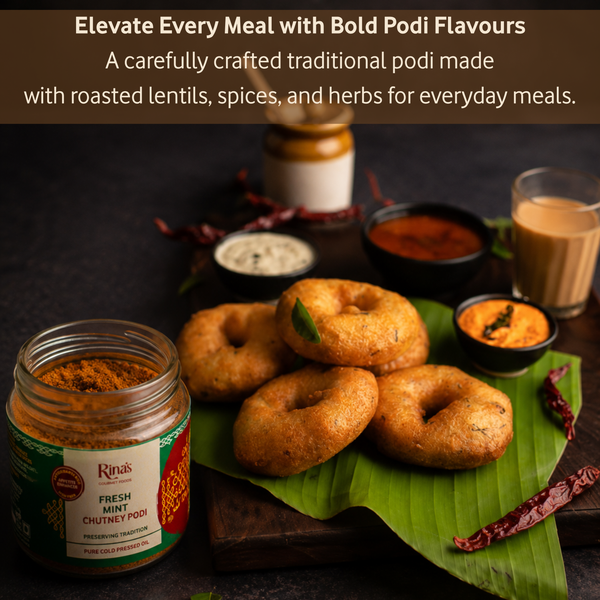 Fresh Mint - Chutney Podi