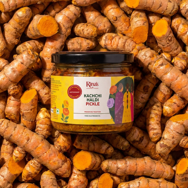 Kachchi Haldi Pickle | Fresh Turmeric Achar