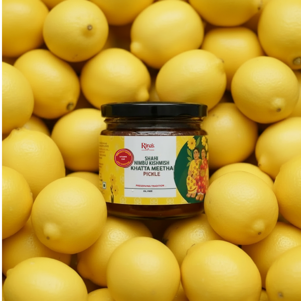 Shahi Nimbu Kishmish Khatta Meetha Pickle