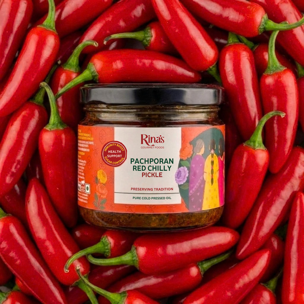 Pachporan Red Chilly Pickle | Laal Mirchi ka Achar