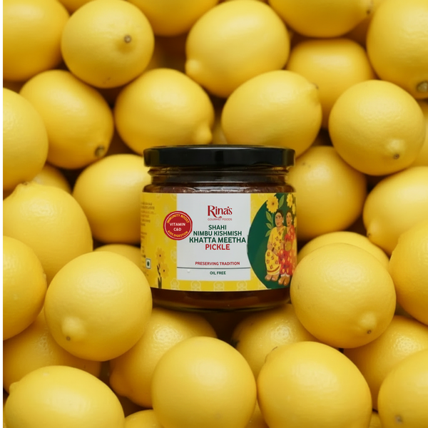 Shahi Nimbu Kishmish Khatta Meetha Pickle