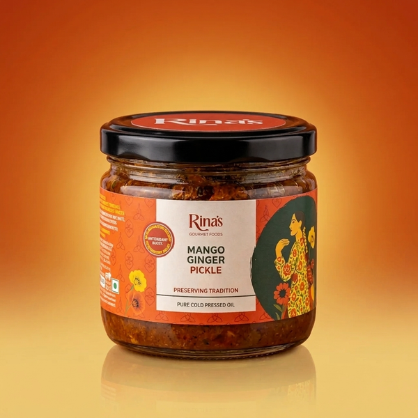Mango Ginger Pickle | Mangai Inji Thokku